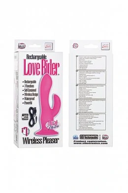 Фаллоимитатор-насадка Wireless Pleaser с вибрацией розовый 18 см — фото 3