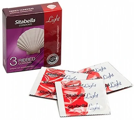 Презервативы Sitabella Light с возбуждающим эффектом ребристые 3 шт — фото 2