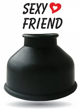 Насадка для помпы. Цвет: чёрный. Размер: s, d23 mm.