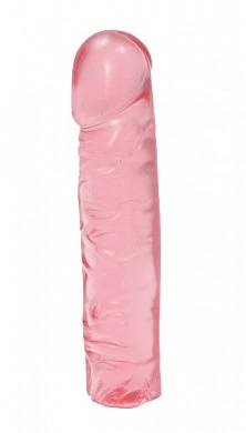 Фаллоимитатор гелевый Сristal Jellies 8" розовый — купить в секс-шопе LoveDoctor