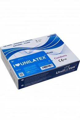 Презервативы Unilatex Natural Plain гладкие классические №1 шт — купить в секс-шопе LoveDoctor
