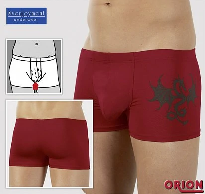 Трусы мужские с поддерживающим эффектом красные L