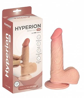 Фаллоимитатор Hyperion с подвижной кожей Fantasy Toys 18,5 см — купить в секс-шопе LoveDoctor