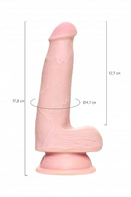 Фаллоимитатор Pipedream King Cock с мошонкой телесный 17,8 см — фото 9