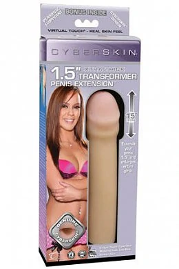 Насадка-удлиннитель Transformer Penis Extension 1,5" телесная — купить в секс-шопе LoveDoctor