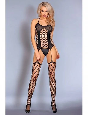 Боди-комбинезон Kamelia Livia Corsetti черный S/L — купить в секс-шопе LoveDoctor