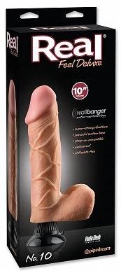 Вибратор REAL FEEL DELUXE №10 телесный — купить в секс-шопе LoveDoctor