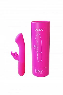 Вибратор розовый Alisa 18,5 см — купить в секс-шопе LoveDoctor