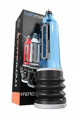 Гидропомпа Bathmate HydroMax 9 голубая 32,5 см — фото 8