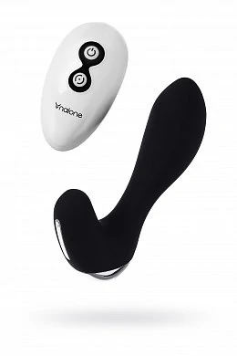 Вибромассажер простаты Nalone Pro-P с пультом ДУ чёрный