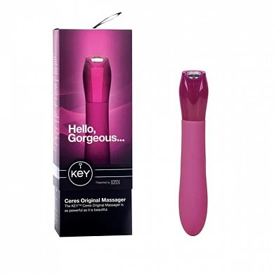 Вибратор Key by Jopen - Ceres Original - Raspberry Pink розовый — купить в секс-шопе LoveDoctor
