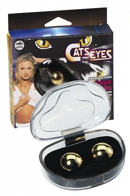 Шарики вагинальные Cats Eyes 1,7 см — купить в секс-шопе LoveDoctor