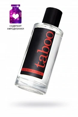 Туалетная вода Taboo Domination для мужчин 50 мл — купить в секс-шопе LoveDoctor