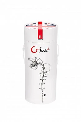 Анатомический витой вибратор Fun Toys Gjack 2 бирюзовый 22 см — фото 3