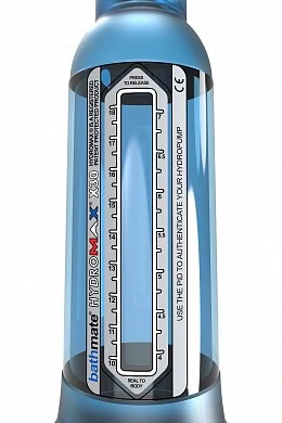 Гидронасос для увеличения члена Bathmate Hydromax X30 Blue 30 см — фото 13