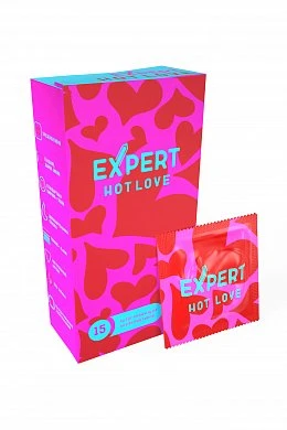 Презервативы Expert Hot Love с разогревающим эффектом №15 — купить в секс-шопе LoveDoctor
