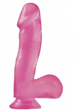 Фаллоимитатор розовый Suction Basix 6,5" — купить в секс-шопе LoveDoctor