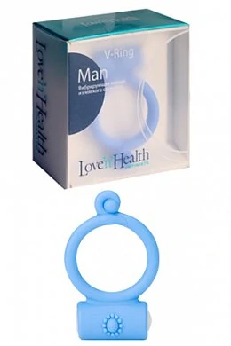 Кольцо вибрационное из силикона V-Ring — купить в секс-шопе LoveDoctor