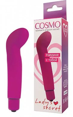 Вибромассажер Cosmo розовый 10,5 см — купить в секс-шопе LoveDoctor