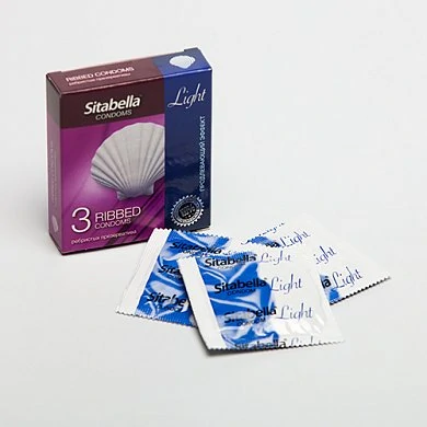 Презервативы Sitabella Light с продлевающим эффектом ребристые 3 шт — купить в секс-шопе LoveDoctor