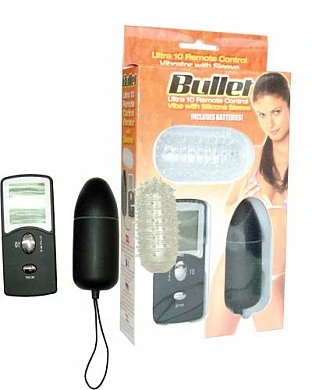 Виброяйцо с дистанционным пультом управления. Имеет 10 функций вибрации.