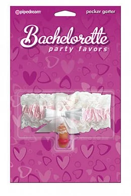 Подвязка на ногу Bachelorette Party Garter тематическая — купить в секс-шопе LoveDoctor