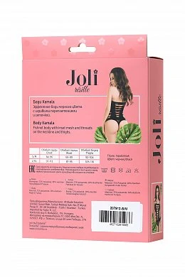 Боди-сетка Joli Kamala черный S/M — фото 5