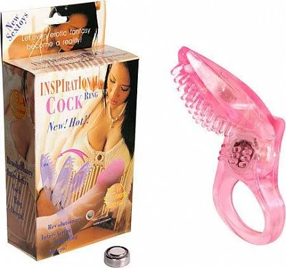 Эрекциональное кольцо с клиторальной стимуляцией Cock Ring с вибрацией — купить в секс-шопе LoveDoctor