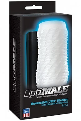 Мастурбатор OPTIMALE Reversible UR3 Stroker Link прозрачный — купить в секс-шопе LoveDoctor