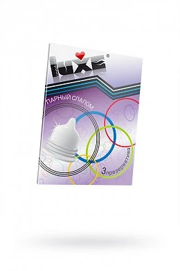 Презервативы Luxe конверт Парный слалом 18 см 3 шт — купить в секс-шопе LoveDoctor