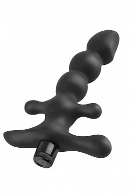 Вибровтулка анальная Perfect Grip Prostate Massager черная — фото 2
