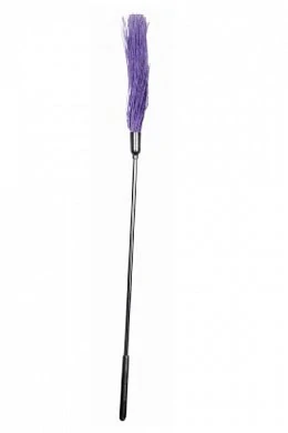 Щекоталка S&M RUBBER TICKLER:PURPLE фиолетовая 17,8 см — купить в секс-шопе LoveDoctor