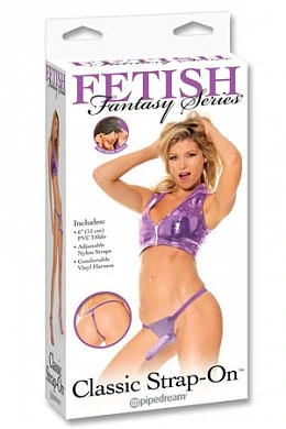 Фаллопротез женский фиолетовый Harness — купить в секс-шопе LoveDoctor