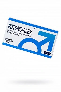 Возбуждающие капсулы для мужчин Potencialex 10 шт — купить в секс-шопе LoveDoctor