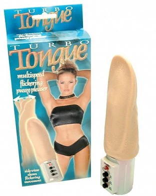 Вибратор в виде языка Материал	ПВХ Размер длина 12 7 см ширина	45 см