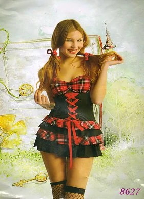 Костюм школьницы со шнуровкой — купить в секс-шопе LoveDoctor