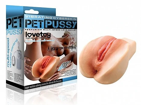 Вибровагина Pet Pussy LoveToy 17 см — купить в секс-шопе LoveDoctor