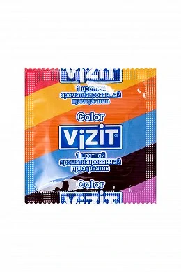 Презервативы Vizit цветные ароматизированные № 3 — фото 4