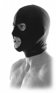 Маска на голову Spandex Hood черная — купить в секс-шопе LoveDoctor