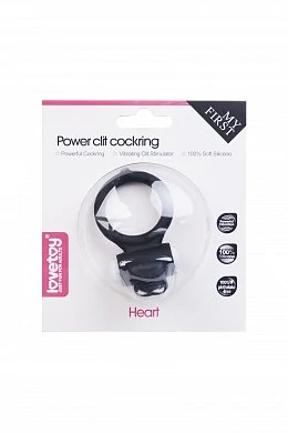 Виброкольцо черное LoveToy 6,5 см — купить в секс-шопе LoveDoctor