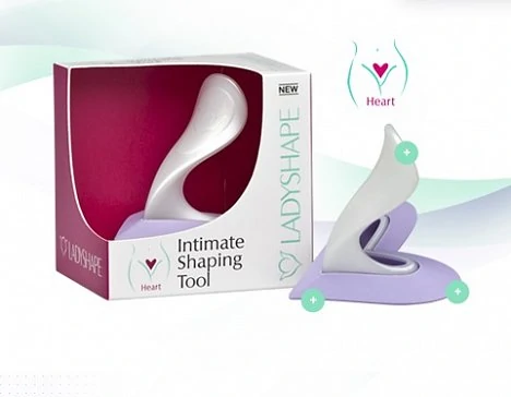 Форма для интимной прически Ladyshape сердце — купить в секс-шопе LoveDoctor