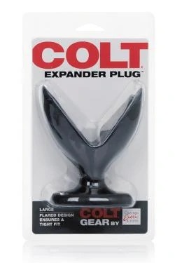 Анальная пробка Colt Expander Plug Large черная 12,5 см — купить в секс-шопе LoveDoctor