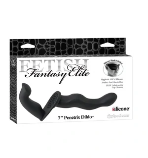 Страпон женский Penetrix Dildo 7" черный — купить в секс-шопе LoveDoctor