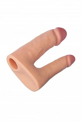 Насадка ToyFa XLover для двойного проникновения 16 см — фото 14