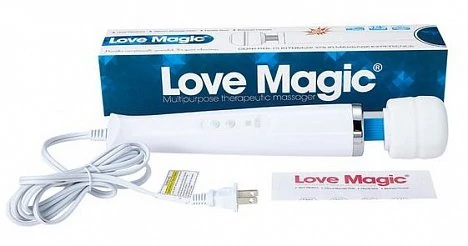 Вибромассажер Hitachi Magic Wand проводной 30 режимов белый — купить в секс-шопе LoveDoctor