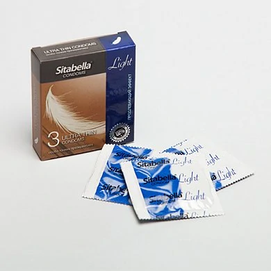 Презервативы Sitabella Light с продлевающим эффектом особо тонкие 3 шт — купить в секс-шопе LoveDoctor