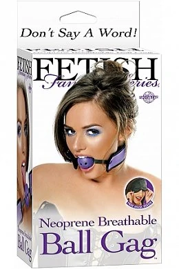 Кляп Breathable Ball Gag сиреневый — фото 2