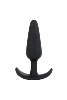 Анальная пробка с широким основанием из высококачественного, гипоаллергенного, не пористого материал