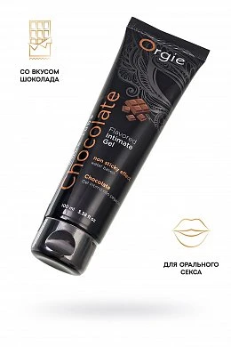 Интимный гель Orgie Lube Tube Шоколад 100 мл — купить в секс-шопе LoveDoctor