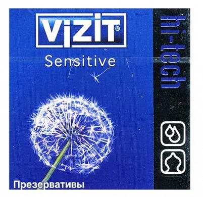 Презервативы Vizit Hi-Tech Sensitive сверхчуствительные 3 шт — купить в секс-шопе LoveDoctor